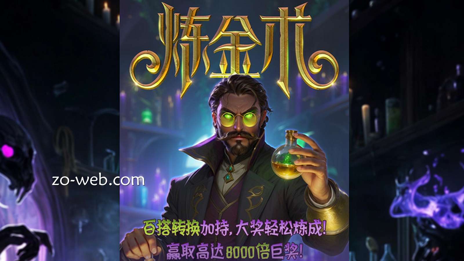 《炼金术》游戏带你炼金致富，中欧体育电子老虎机赚起来